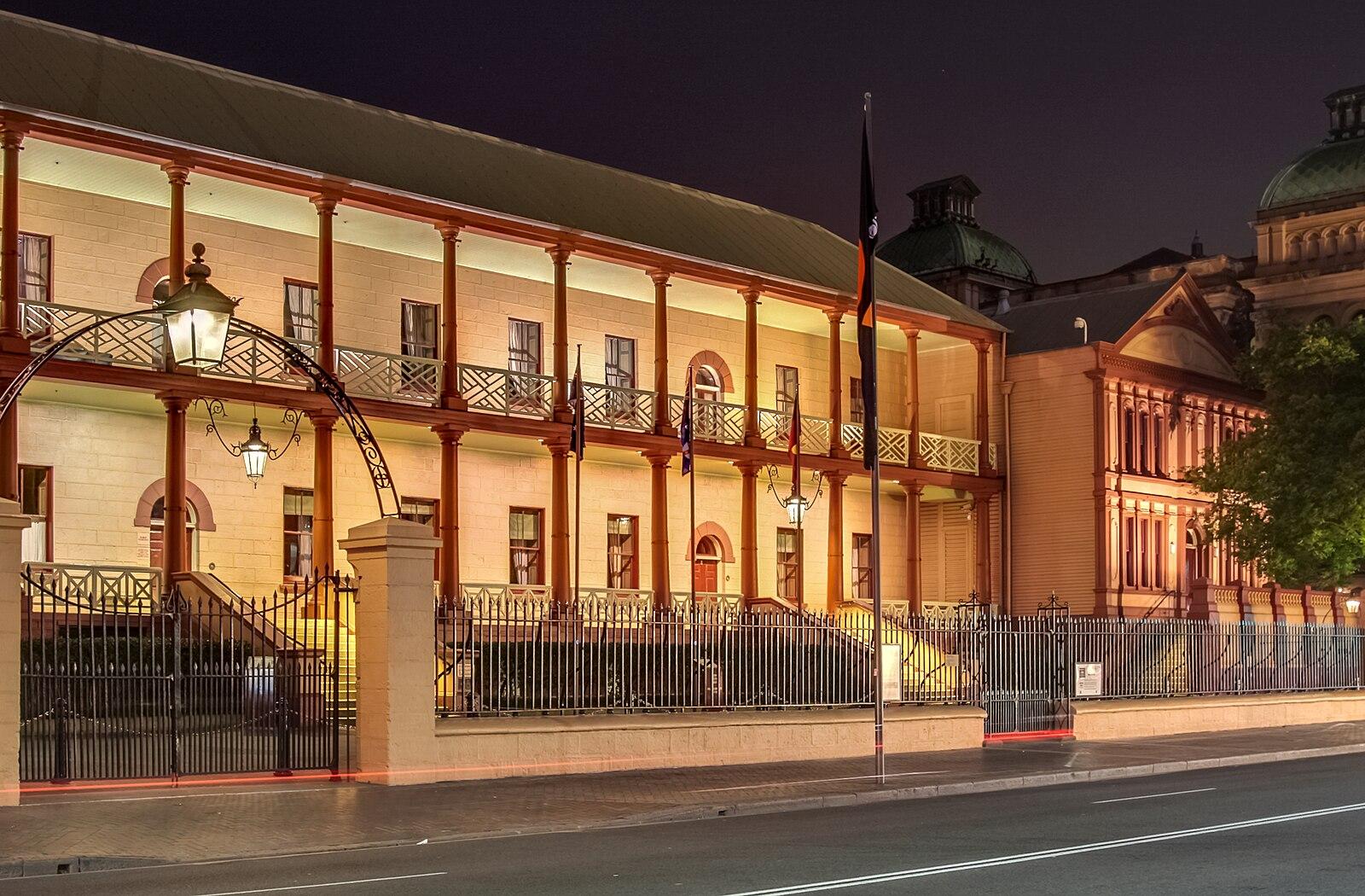 Parliament house sydney nsw b.
