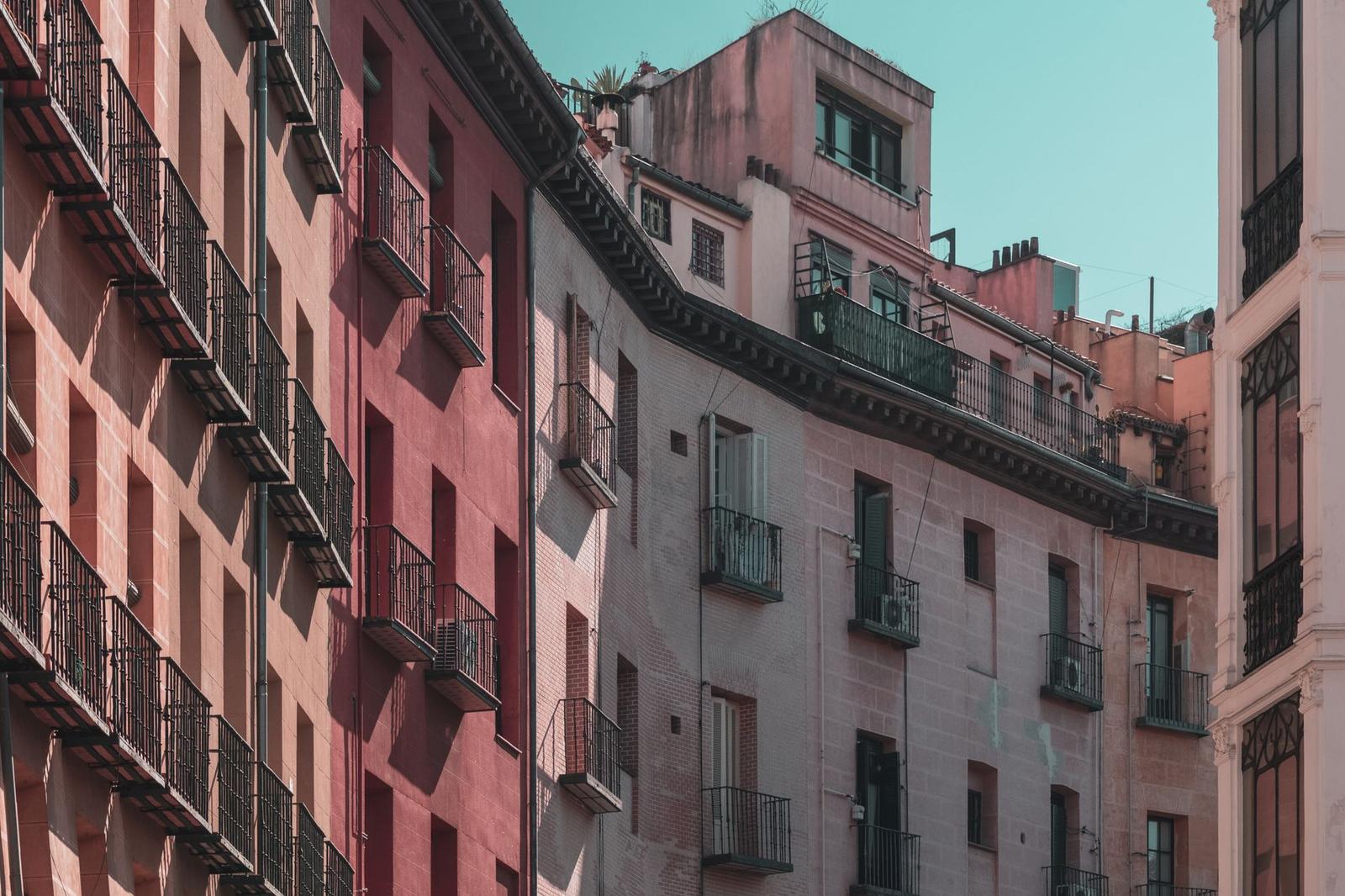 Brown Concrete Buildings